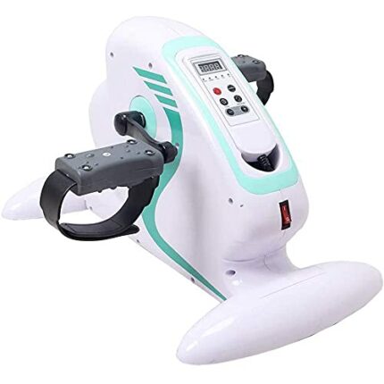 Electric Exercise Bike, Portable Fitness Exercise Bike,Knee & Leg Exercise Peddling Machine Adjustable Fitness Rehab Equipment for Seniors