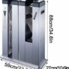 伟 祥 Automatic Wet Umbrella Bag Wrapper, Double Wet Umbrella Wrapper Stand, Umbrella Bag Dispenser, ommercial Umbrella Packing Machine with Umbrel