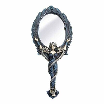 Balck Angel Hand Mirror by Alchemy
