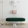 shoe storage bench ottoman Storage Benches Upholstered Velvet Shoe storage Bench,Murders Tufted Bed Bench With Padded Cushion,Living Room Footsto