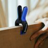 SYEONKOS Nylon Spring Clamps 6Pcs, Plastic Heavy Duty Spring Clips, Extra Strength and Grip Clips for Home Improvement, Wood Working Projects and