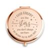 COYOAL Friendship Gifts for Women, Inspirational Gifts for Her, Birthday Christmas for Friends Female, Compact Mirror for Best Friend Bestie Cowo