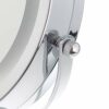 TUKA-i-AKUT Makeup Mirror LED Lighting 5x Magnification - 7 inch illuminated Bathroom Countertop Mirror Shaving Mirror Vanity Mirror - double fac