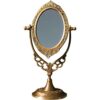 ZTTTD Vintage Style Art Stand Compact Old Design Small Antique Dressing Frame Retro Cosmetic Dresser