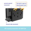 HQYing Wall Mount for Switch, on Wall or Back of TV, No Potential Falling, Firm Attaching (Swtich Mount)