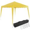 Casaria Light Brown Capri Pop Up Gazebo 3x3m | UV Protection 50+ | Waterproof | Incl. Bag Pegs Guy Ropes | Folding Party Garden Patio Tent Outdoo