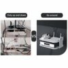 HONUTIGE TV Box Shelf, Wall Mount Router Bracket DVD Player Shelf, Multi-Purpose Floating Shelf For TV Components Cable Boxes Routers Remotes Gam