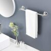 Towel Rail, 304 Stainless Steel 40 cm Towel Holder, for Kitchen, Bathroom, Hotel