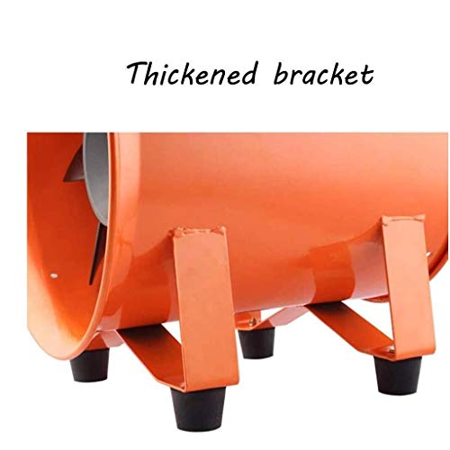 RJSODWL Portable Flow Fan,Sealed Motor Industrial Axial Air Mover, Blower, Dust Removal Fan Industry 12 In