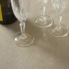 Wipe Clean Tablecloth Oilcloth PVC Vinyl Taupe Beige Glittery Glitter Sparkle 140cm (55") Round