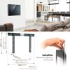 Vogel's THIN 505 Flat TV Wall Bracket for 40-65 Inch (102-165 cm) TVs, Max. 88 Lbs (40 kg), Max. VESA 600 x 400, Ultra Slim TV Wall Mount, TÜV Ce