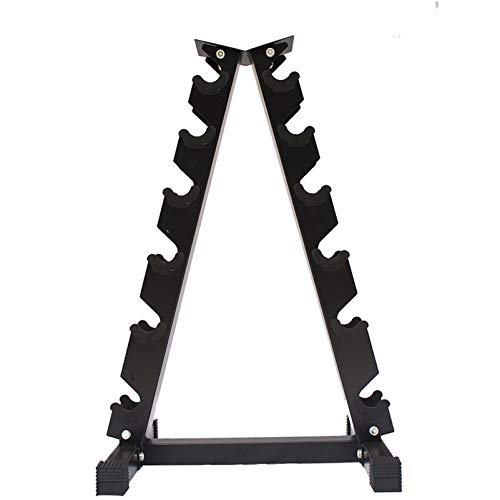 ZXYWW Weight Racks Strength Training Equipment, 6 Tier Dumbbell Rack Plate Trees for Home Gym Weight Lifting, Load-Bearing 880Lb