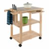Winsome Wood Mario Kitchen, Natural