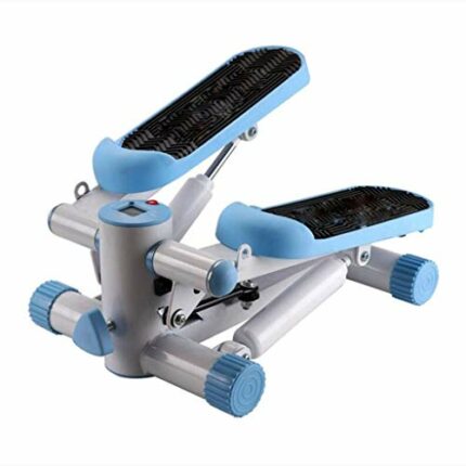 N/A Mini Stepper Mini Fitness Exercise Machine Step Trainer Equipment with Resistance Bands Durable Safe Treadmill and Comfortable Foot Pedals