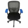 Vikye Chair Arm Covers, Chair Arm Protector Made of 92% Polyester and 8% Spandex Suitable for Most of Office Chairs(Blue)