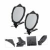 Beavorty 2pcs handle handheld Handle Mirror Butterfly Portable Mirror pocket Makeup Tools foldable portable fold Mirror Makeup Mirror vanity mirr