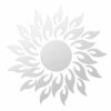 Yosoo Sunflower Acrylic Mirror 3D Removable Wall Sticker Mirror Effect Decal for Bedroom Tv Background Wall Home Decoration