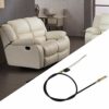 Couch Chair Sofa Recliner Handle Cable Release Lever Replacement with S Hook and Exposed Spring