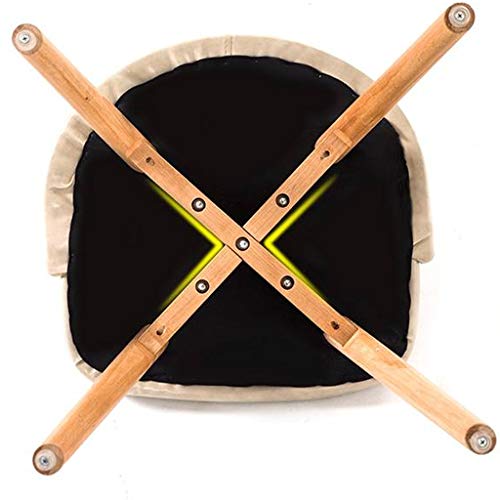 SDFGH FurnitureR Bar Chair Pub Bar Height Barstool Industrial Dining Bar Stools Chairs with PP Seat Backrest and Wooden Leg Set of, Bar (Color :