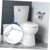 Makenlug Replacement Toilet Tank Handle for Toilet WC Cistern - Universal Fit Replacement Toilet Tank Handle, Chrome Plated Metal Toilet Flush Le