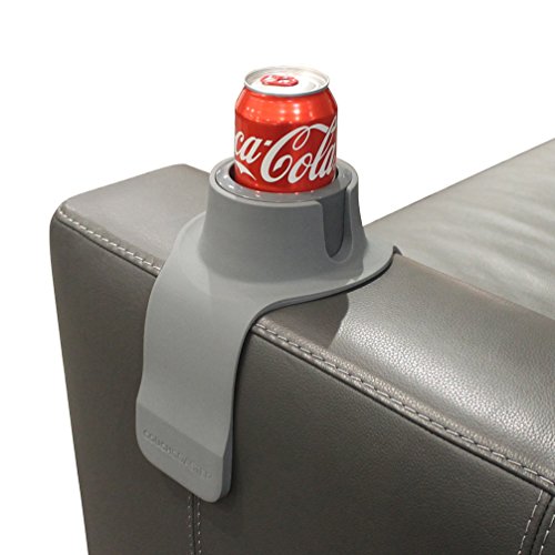 CouchCoaster - The ultimate drink holder for your sofa, Jet Black