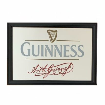 Laurie's Pub and Bar Accessories Guinness Signature Small Mirror