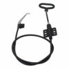 Leen4You Replacement Recliner Cable With D-Ring Handle Recliner Sofa Pull Type Release Lever Handle Replacement Cable,Black