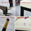 dining chair Kitchen Dining Room Furniture Chairs Modern PU Leather Dining Chairs Kitchen Living Room Chairs,High Back Soft Seat Side Chair with