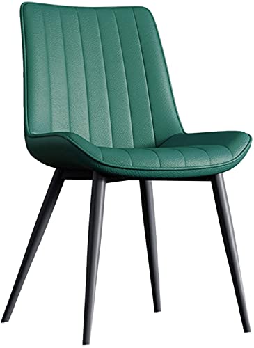 Kitchen Dining Room Furniture Chairs Home Leather Dining Chairs for Kitchen Modern Design Dining Chair PU Upholstered Dining Chair With Metal Leg