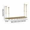 Stylish Simplicity Down Wine Rack Vintage Wrought Iron Simple Style Home Goblet Multi-Function Display Wine Rack -Restaurant Kitchen Bar Living R
