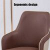 dining chair Kitchen Dining Room Furniture Chairs Dining Chairs Set Of 2 Living Room Armchairs,Modern Leather High Back Padded Soft Dining Chairs