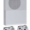 Xbox One S Wall Mount and Controller Brackets Bundle (White) - Includes Fixtures & Fittings - Made in the UK! Dynas