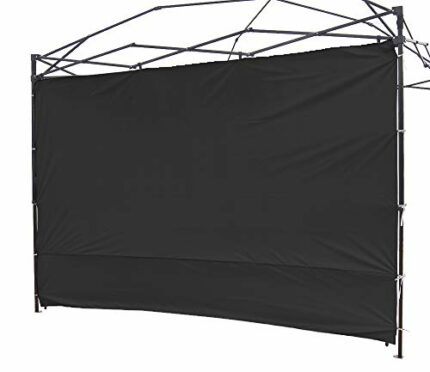 NINAT Canopy Sunwall 3M Sunshade Privacy Panel for Gazebos Tent Waterproof Sun Wall for Straight Leg Gazebos 1 Pack Sidewall Only (Canopy Frame N