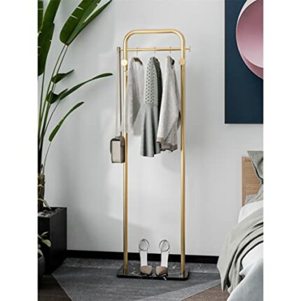 TJLSS Living Room Furniture Coat Rack Floor Hanger Simple Home Bedroom Corridor Hanger Bag Simple Style Furniture (Color : D, Size : 160 * 50 * 3