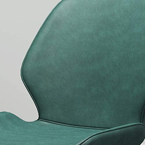 Modern Kitchen Dining Room Chairs Dining Chairs Set Of 6 PU Leather Cushion Seat Kitchen Chair With Metal Legs Non-Slip Mat Bar Chairs For Kitche