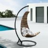 YIMIDM Hammock Spring Hook, Heavy Duty Extension Hook Outdoor Accessories Punch Bag Hanging Chair Wicker Basket Hammock Porch Garden Hammock, 2pc