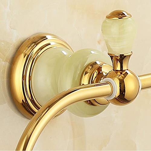 LIUZH Oval Towel Ring Antique Brass Hanger Hand Towel Holder for Bathroom Kitchen Accessories Wall Mounted