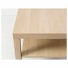 Ikea LACK coffee table, 118x78 cm, white stained oak effect