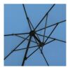 Uniprodo UNI_UMBRELLA_2R300BL_N Cantilever Parasol Blue Round Diameter 300 cm Tilting and Rotating Garden Parasol Parasol Pendulum Umbrella