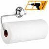 MaxHold No-Drilling/Suction Cup Round Towel Ring - Vaccum System - Stainless Steel Never Rust - Towel Rail for Bathroom & Kitchen