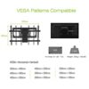 TV Wall Bracket Mount Swivel for 37-82 Inch TVs WHYFONE Long Reach TV Wall Bracket with 635mm Dual Arm, Extend Tilt Sliding Full Motion TV Wall M