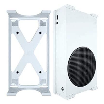 Q-View Xbox Series S Wall Mount Bracket By Q-View - NV-2000W - Secure Under Desk Mounting - Signature X Design - Mounting Kit Supplied - Made In