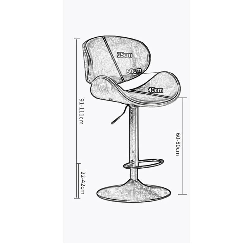 Not Easy To Slip Not Easy To Drop Bar Chair Rotary Lift Bar Chair Home Front Desk Foot Chair Foot Stool Bar Chair