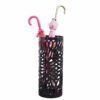 Yoiimiya Umbrella Stand Household Hotel,Hollow Umbrella Bucket,Multifunctional Umbrella Drain Stand Black