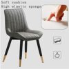 dining chair Dining Chairs Set - Corner Kitchen Counter Chairs, Home Set of 4 Modern Dining Room Chairs Kitchen Chair, Side Chair with Comfy Back