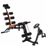 ZXYWW Core & Abdominal Trainers Strength Training Equipment, Home Gym Ab Workout Machine Sit-Up Machine, Thighs Arms Chest Workout