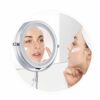 QUANJJ Makeup, Led Extendable Cosmetic Wall Diameter 17.5 Cm