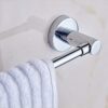 XHALERY Wall-Mounted Towel Rail Retractable, Free-Adjustable Towel Rack for a Clean Atmosphere, for Kitchen Bathroom Toilet Hotel Office Single P