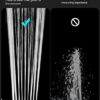 Shower Head High Pressure, Magichome Power Shower Head with 6 Modes (Without Hose), Universal Handheld Shower Head for Low Water Pressure