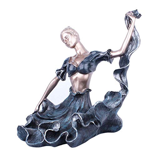CZDYUF Single Wine Accessory Bottle Holder,Women Shaped Sturdy Sculpture Wine Bottle Holders, Figurine Kitchen Decoration Crafts